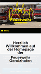 Mobile Screenshot of feuerwehr-gerolzhofen.de